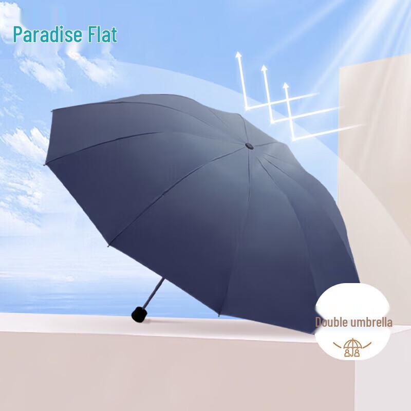 Heaven Umbrella Large Reinforced 10-Rib UV Folding Umbrella