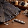 Silver Finish Eyelet Punch Die Tool Die Set Hollow Punch Tool Eyelet Hole Punch  For Fabric