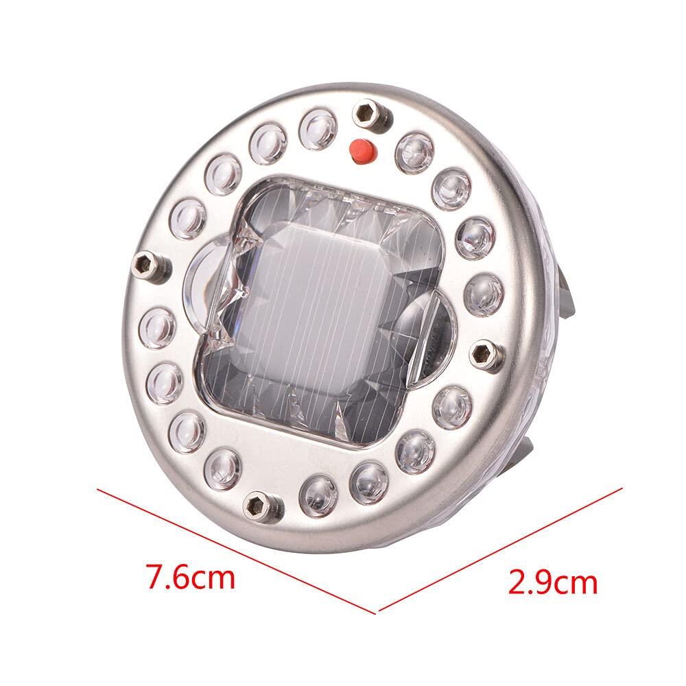 4Pcs Car Tire Wheel RGB Solar Energy Hub Lamp Cap Lights for and Bicycles Lights, Vehicles, Motorcycles,
