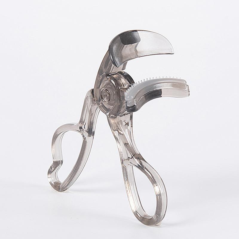 

Широкоугольный частичный завиватель ресниц, портативный однозажимный гребень для завивки ресниц, зубчатый завиватель ресниц, простой в использовании инструмент для укладки и увеличения глаз серый