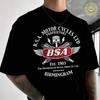 Men Clothing Of Ly Licensed BSA Motorcycles Vintage 1903 Moto T-Shirt Cotton Short Sleeve Summe