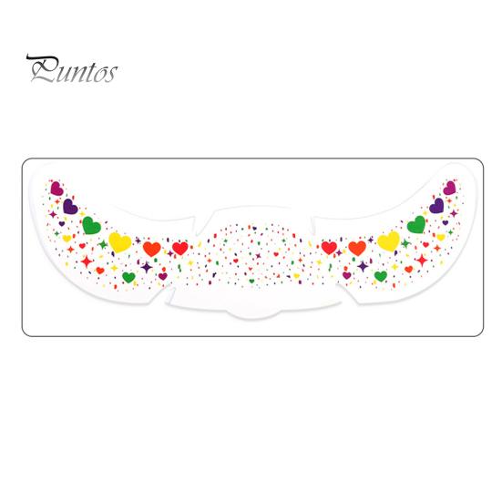 Holiday Tattoo Stickers Waterproof Freckle Tattoos Stickers, USA Flag Face for Independence Safe Skin Decals Day, Patriotic Temporary Body Art