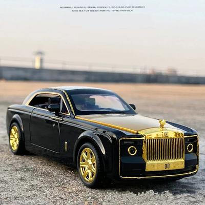 1:24 Rolls-Royce Sweptail Modello di Auto in Lega Diecast e Veicolo Giocattolo Metallo Modello di Auto Giocattolo Collezione Simulazione Suono Luce Regalo per Bambini