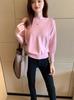 2024 Japan-Korea Autumn/Winter Women's Batwing Sleeve Knit Pullover Sweater