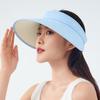 Wide-Brim Sun Visor Hat