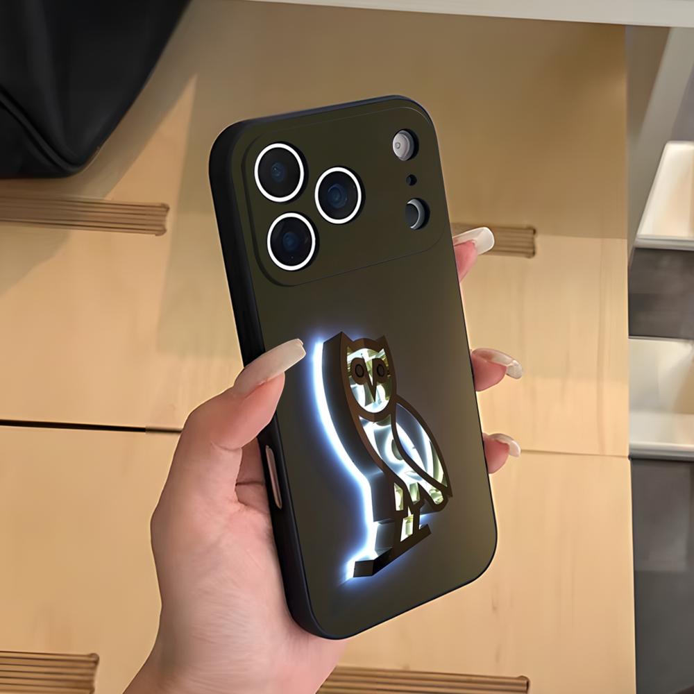 Drake O-OvO OWL Singer Phone Case For IPhone 17 Air 16 E Pro Max 15 14 13 Mini 12 Pro 11 Max Plus Black Soft Shell