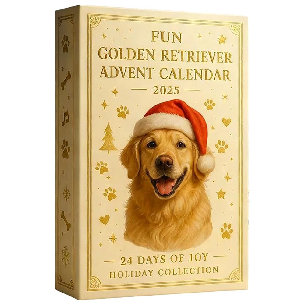 

2D Плоский Мультяшный Собака Обратный Отсчет Адвент-Календарь 24 Дня Адвент-Календарь Рождественская Вечеринка Подарки на День Рождения Набор в Коробке Рождественские Подарки Принадлежности one size