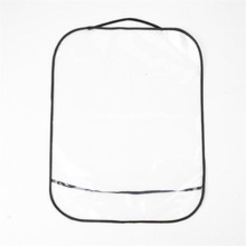 

Transparent car seat backrest protector, durable and effective in preventing dirt and wear