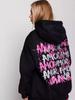 Chic European & American Street Style Print Commuter Hoodie - Autumn/Winter Versatile Couple Design