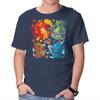 Unisex Crew Neck T-Shirt Dragon Role Play Graphic Short Sleeve Casual Tee