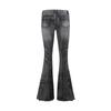 VIONA Autumn Winter Women's Denim Pants Dark Academia Cargo Jean Flared Bell Bottom Designer Kpop Japanese Y2k 2000s Goblin Core