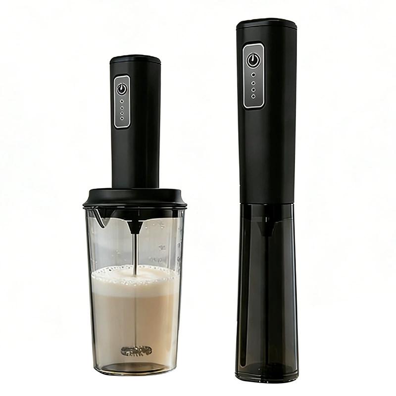 Batidor de leche eléctrico portátil para café, espumador manual inalámbrico para cocina