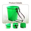 Back Basket Fruit Easy To Clean Multifunctional Water Bucket with Adjustable Straps for