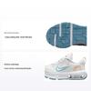 Tênis Infantil Air Max Interlock SE PS Branco Azul Desgastado Arco-Íris DM1212-100
