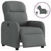 VidaXL Electric Recliner Dark Grey Fabric 3302953