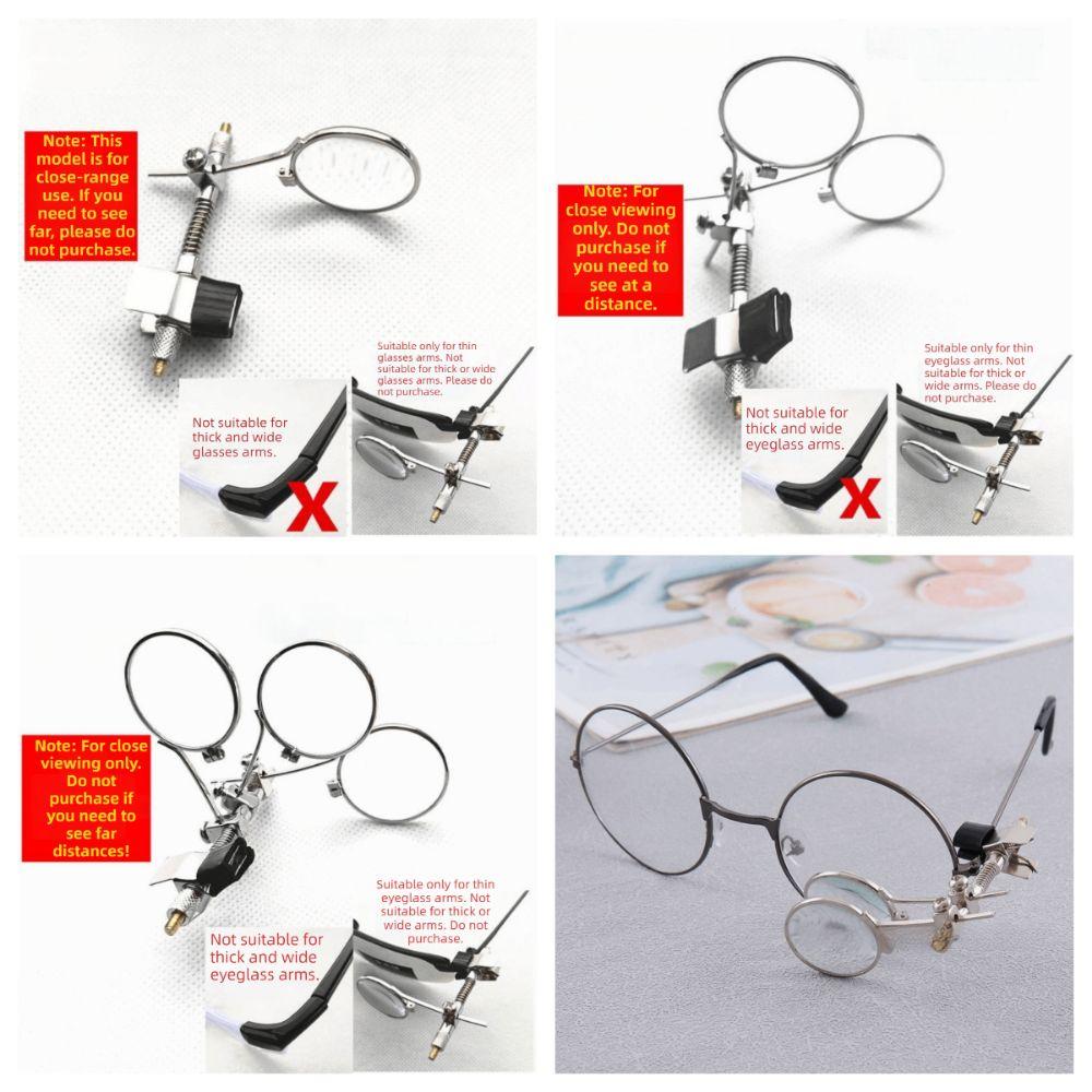 5/10/15X Jeweller's Eye Loupe Clip-On Pocket Magnifier Product Inspection