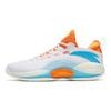 Anta Cement Bubble 3 Jelly Basketball Shoes Men Sneakers White Blue Orange 112321604-1
