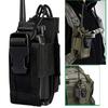 Walkie Talkie Holder Bag Molle Radio Pouch Nylon Waist Pack Pocket Pendant Pouch Hunting Accessories