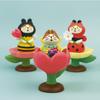 Japanese Zakka Box Cat Miniature Resin Ornament: Cute Small Storage for Photography, Decor, or Gift
