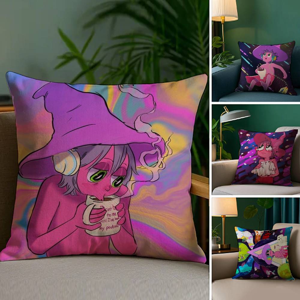 The M-Midnight Gosple Pillow Case Anti-dustmite Invisible zipper Sofa Bed