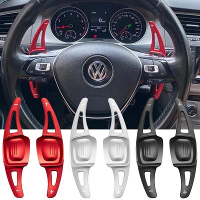 2Pcs Automotive Steering Wheel Shift Paddle Sturdy Aluminum Alloy For Vw Tiguan From C-Trek Golf 8 Mk8 Assembly Parts