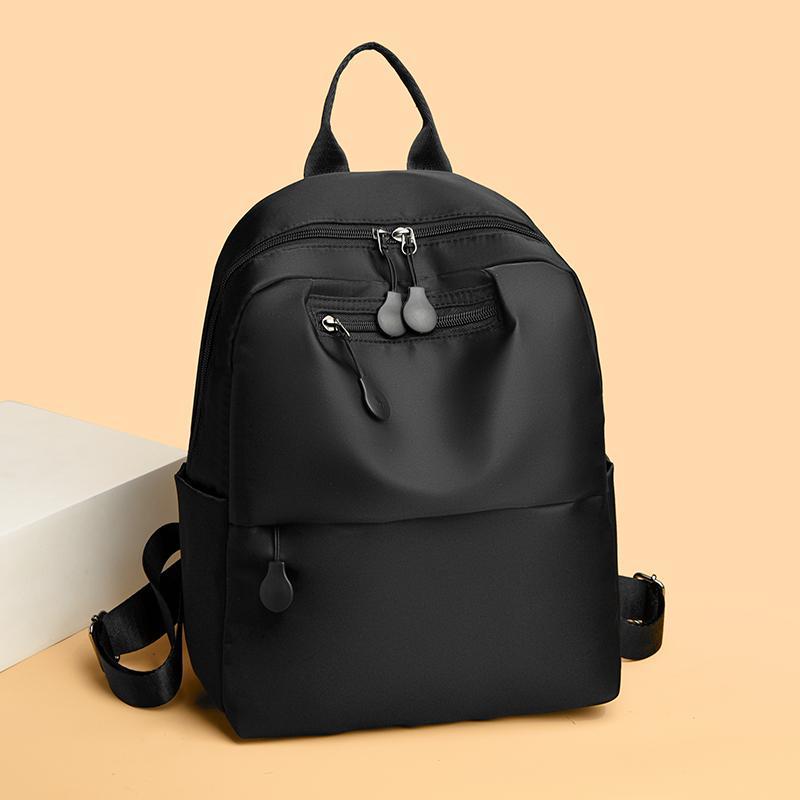 Schoolbag1011 New Fashion Versatile Backpack Women's Large Capacity Lightweight Travel Backpack Leisure Sports Bag Student School Bag