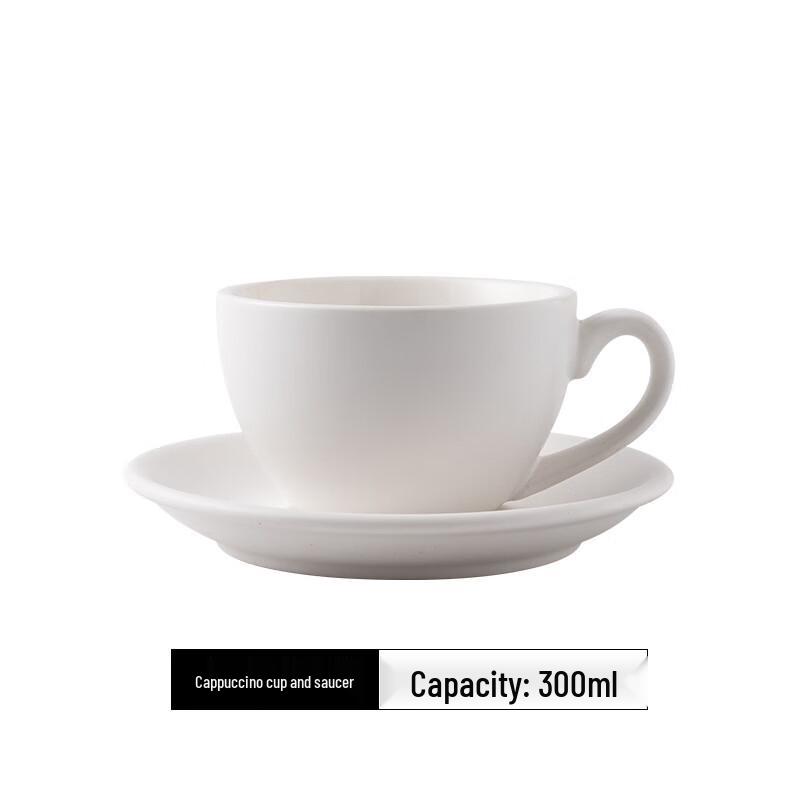 NuFeng Ceramic Coffee Cup & Saucer Set