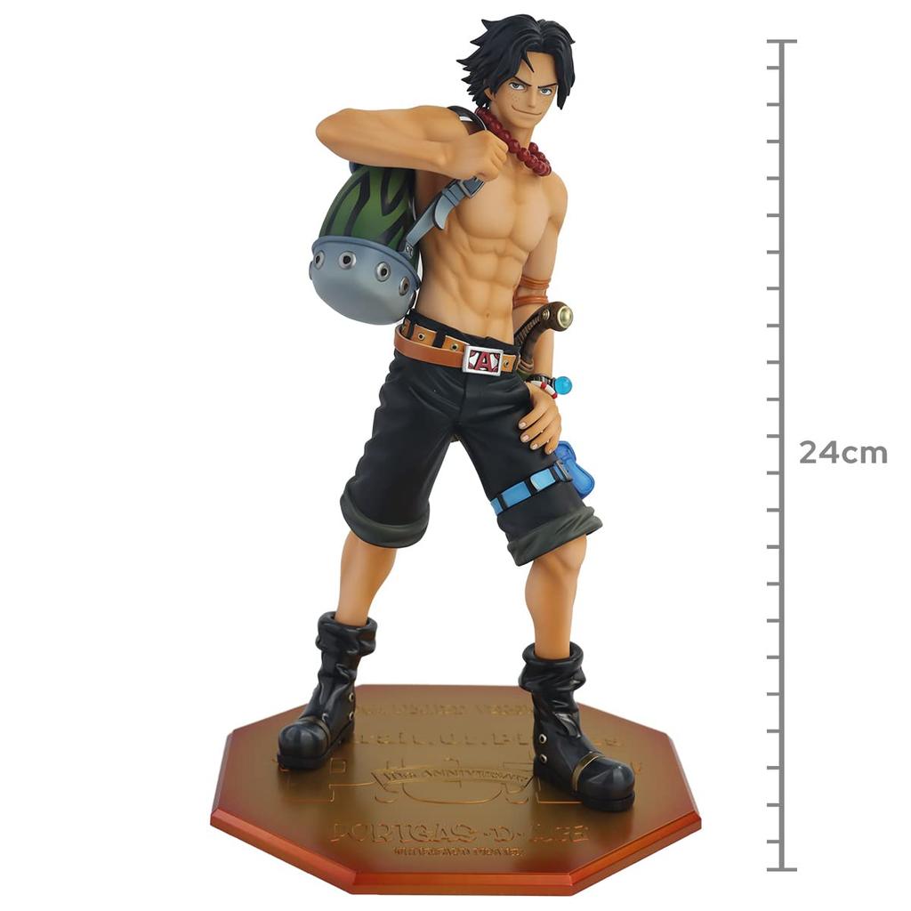 MegaHouse One Piece Portgas Ace 10th Limited Pirate Portrait Scale Collection Socha - - D. (Neo-DX edice) 1/8