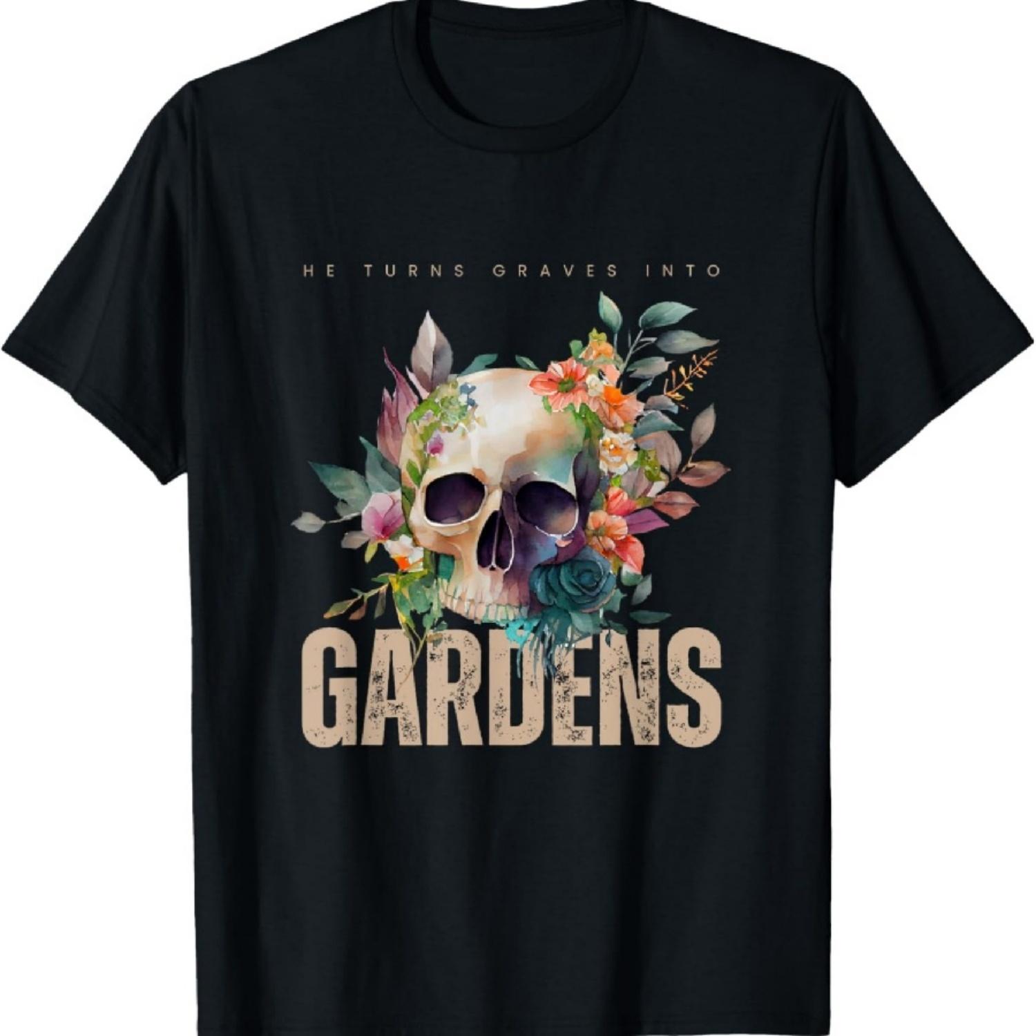 

Graves into Gardens T-Shirt, Small, Black XXXXXL чорний