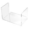 Acryl-Masken-Aufbewahrungsbox Transparenter Hautpflege-Organizer für Gesichtsmasken Augenpads Tuchmasken Schminktisch Badezimmer-Arbeitsplatte