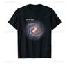 Funny You Are Here Galaxy Astronomy Milky Way Space Sci-Fi T-Shirt Men Clothing Graphic T Shirts Streetwear Harajuku