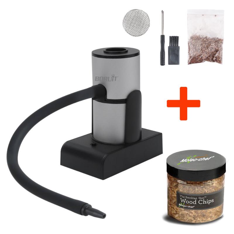 PolyScience Pro Handheld Smoker - Molecular Gastronomy & Cocktail Smoking Set