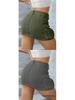 European & American Style Autumn Low-Waist Slim Fit Hip-Hugging Solid Color Skirt for Women