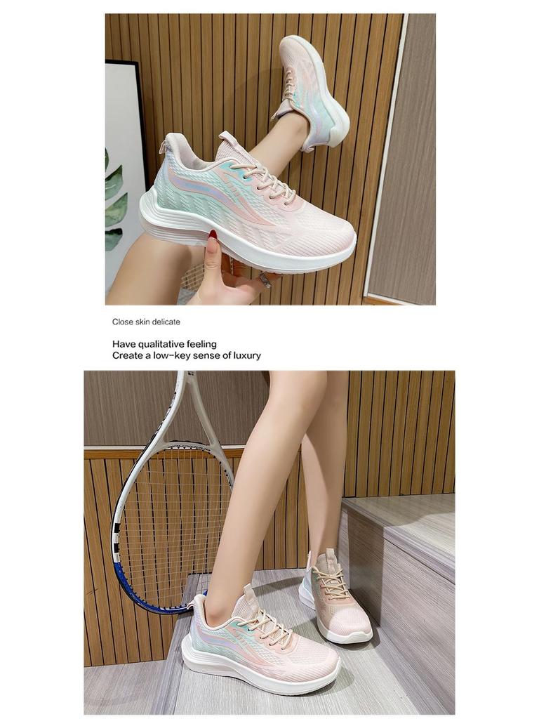 2025 Lightweight Women's Running Sneakers - Breathable, Shock-Absorbing, Soft Sole, Perfect for Spring & Autumn