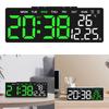 LED Digital Clock with Time, Date, and Temperature Display for Practical Home Access