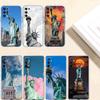 Statue of Liberty Phone Case for Motorola Edge 20 30 S30 40 50 Fusion Lite Plus Pro Ultra Neo One Action Zoom Hyper Power Macro Vision