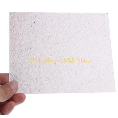 L8RE Useful Mica Plates Sheets Microwave Oven Repairing Part Kitchen Tool 145 X 120mm
