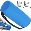 Lendenwirbel-Stützkissen für den unteren Rücken Memory-Schaumstoff-Rollenkissen mit abnehmbarem waschbarem Bezug Elastisches Band Ergonomische Rückenlehne Sofakissen 11 Zoll Länge