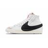 Nike Scarpe da Skateboard Blazer Antiscivolo Mid top Unisex Bianco Rosso DD3111-100(Team443-S15)