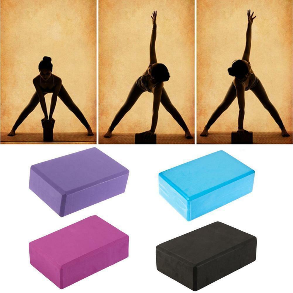 Yoga Pilates Block Foam Foaming Brick Fitness Exercise Stretch Stretch Health