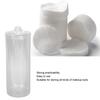 Cotton Pad Dispenser Container Transparent Cotton Pad Organizer Makeup Cotton Round Holder