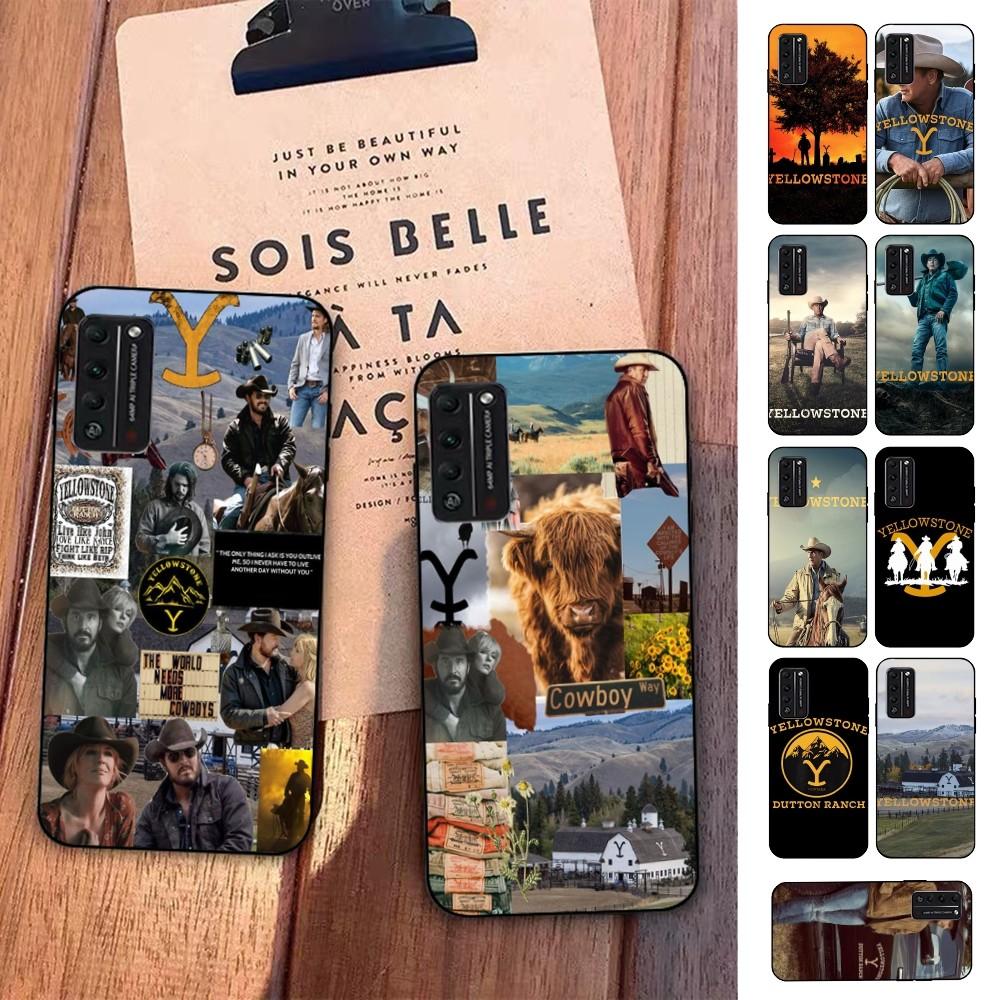 Custodia per Telefono Serie TV Americana Yellowstone Per Huawei Honor 10 Lite 9 20 7A 9X 30 50 60 70 Pro Plus Cover Morbida in Silicone