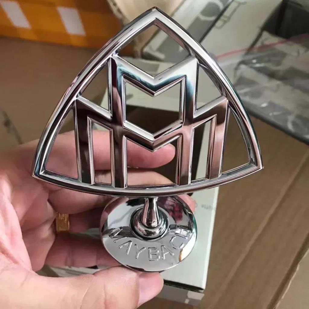 car Emblem Letter front hood Rear Tailgate trunk badge sticker For Mercedes benz Maybach Decal styling Accessories1