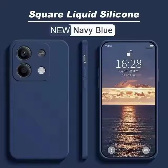 Oryginalne etui z płynnego silikonu dla XiaoMi RedMi Note 13 Pro 5G note 13 5G Wersja Globalna NOTE13 5G Etui na telefon Moda Pełne pokrycie