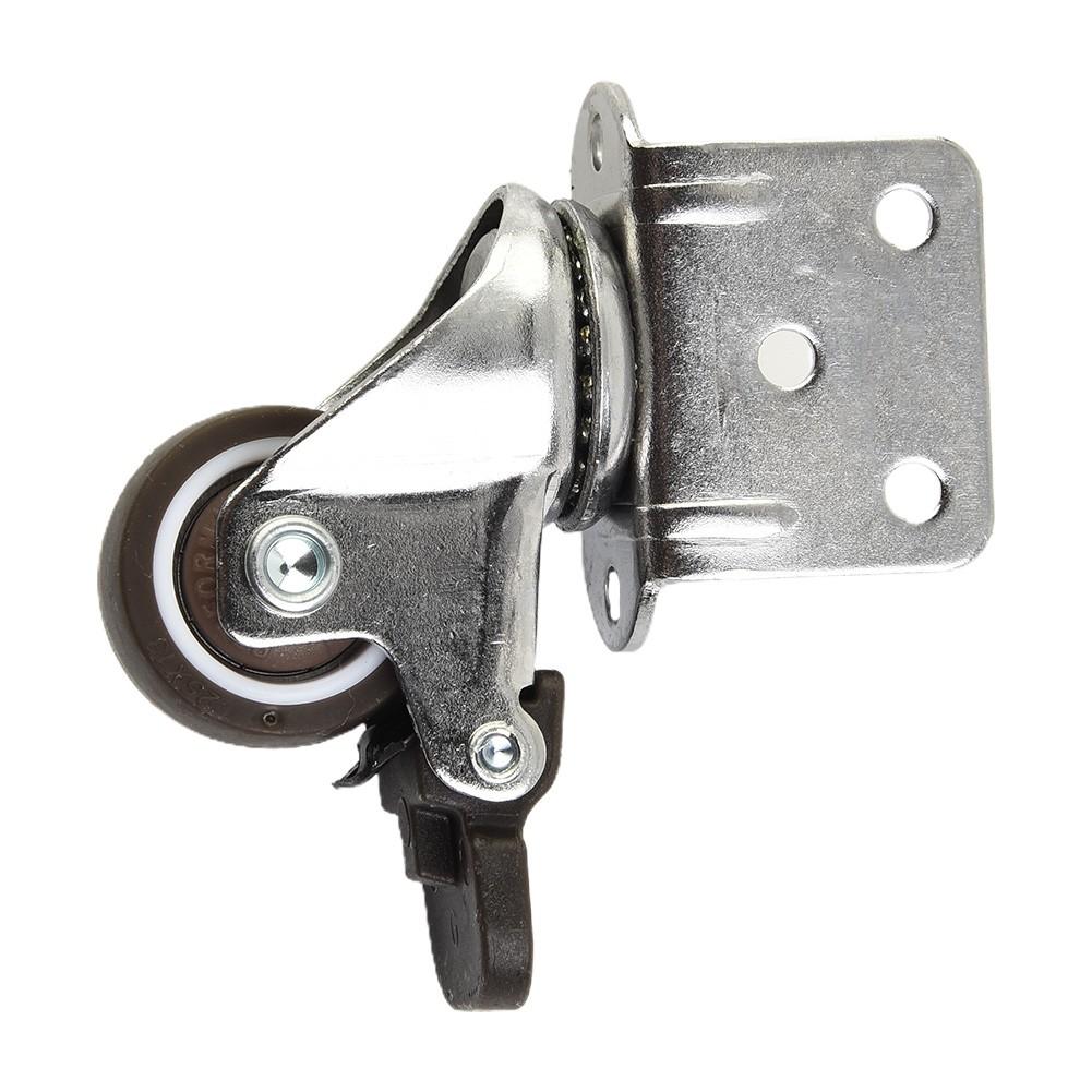 1 ცალი მძიმე ტვირთის როლიკები 20 კგ უხმაურო მბრუნავი ბორბლები ავეჯის, სკამის, საწოლის გადასაადგილებლად