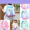 Zaino Cartoon con Orecchie da Coniglio per Bambini in Materiale PVC Leggero per la Scuola