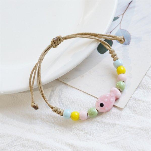 Simple Handmade Braided Shell Bracelets for Women Bohemian Starfish Turtle Adjustable Bracelets Friendship Beach Holiday Jewelry