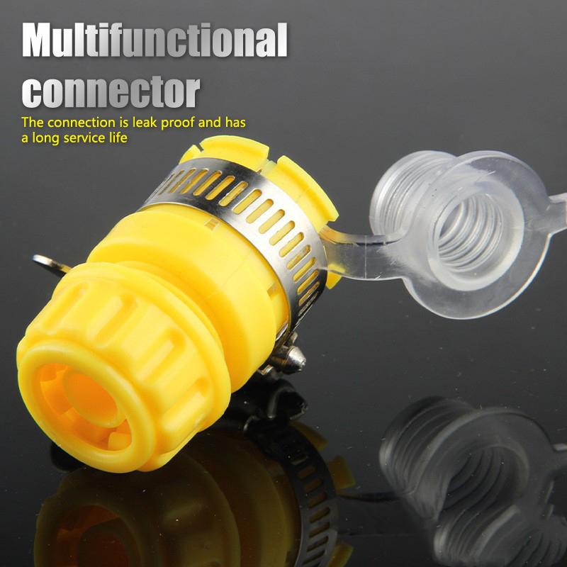 Universal Water Faucet Adapter Hose Connector Fitting Quick Connect Fitting Tap For Car Washing Garden Irrigation