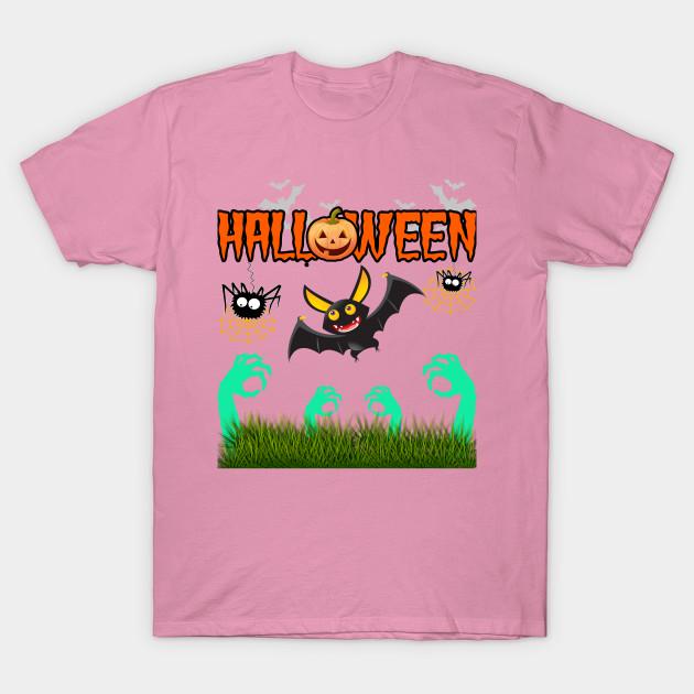 T Shirt Women Funny Halloween T Shirt Happy Halloween Gift Shirt Harajuku Print Kawaii Tshirt Summer Short Sleeve Female T-Shirt Top Tee