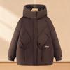 Women's Comfortable Hooded Padded Jacket for Mature Women